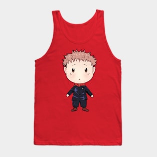 Yuji Itadori Chibi Design. Tank Top